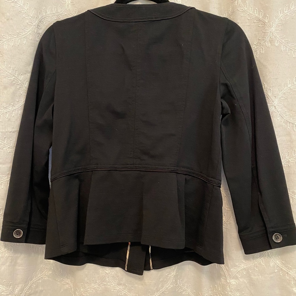 Burberry Button Down Cropped Blazer - image 2